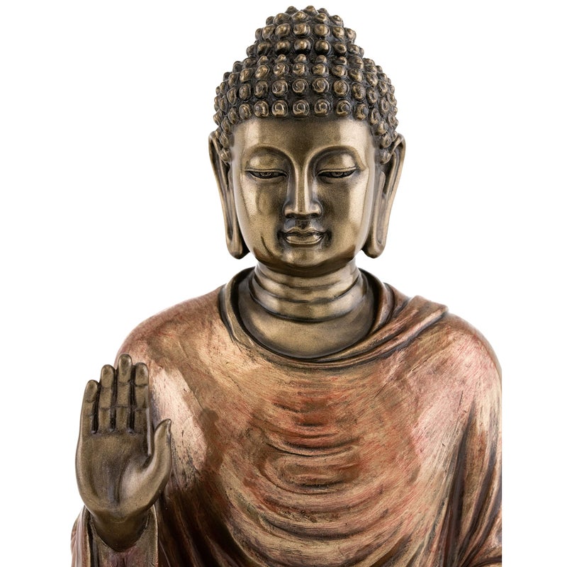 Top Collection Meditating Shakyamuni Buddha Statue Touching the Earth - The Enlightened One Sculpture in Premium Cold Cast Bronze- 9-Inch Supreme Buddha Figurine - Image 5